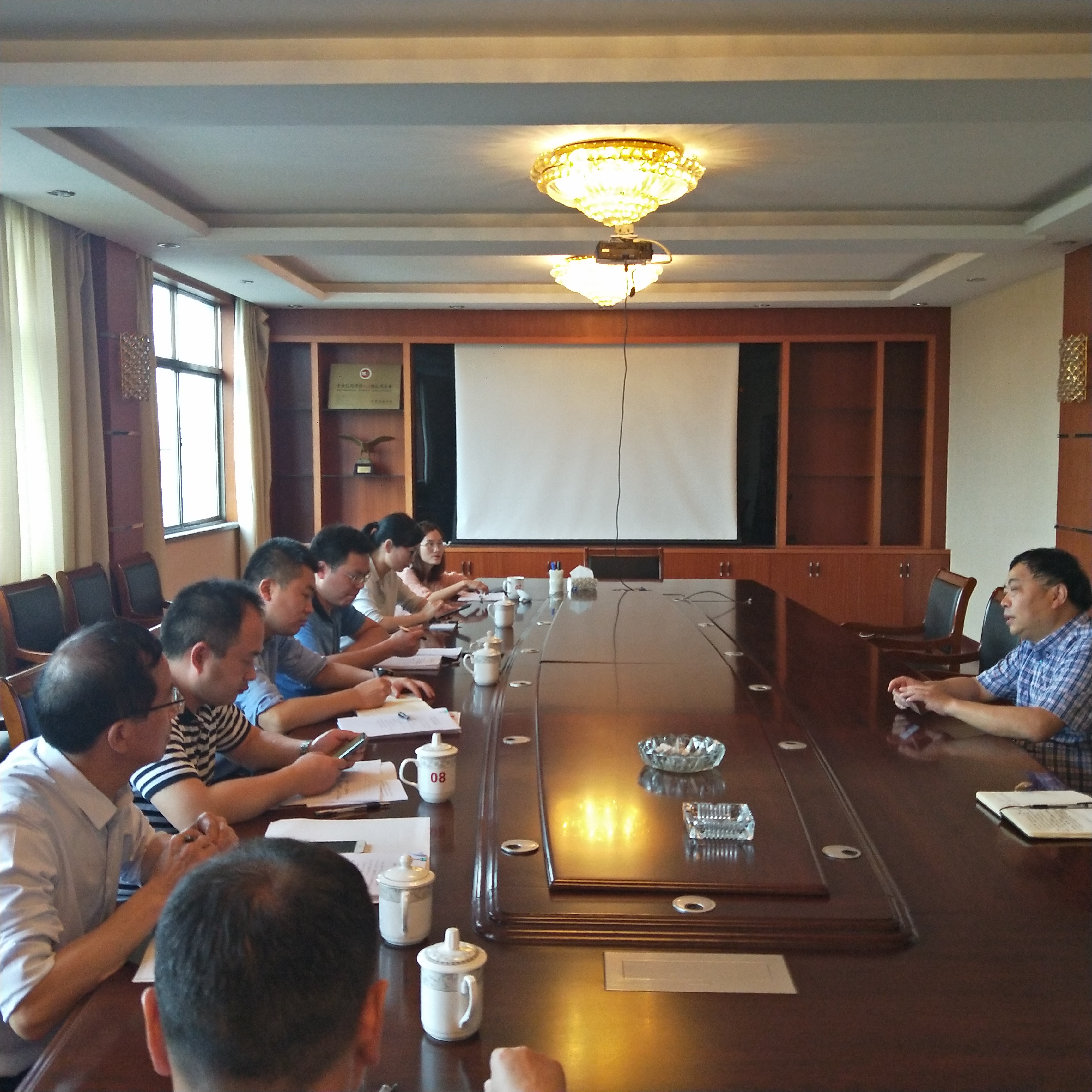 Anhui Province "four send one service" working group visited our company for investigation and guidance