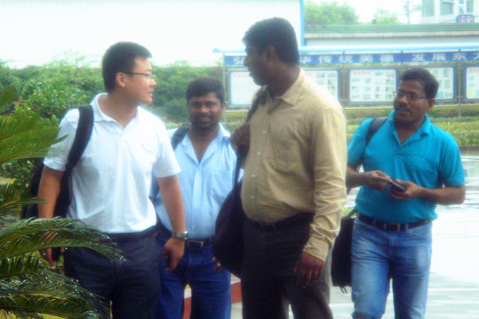Holcim group from Sri Lanka visited our company