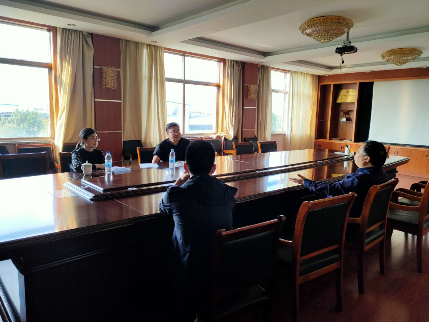 Leaders of Ningguo market supervision administration come to our company